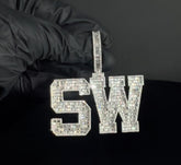 SW custom pendant - White Carat - USA
